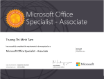 Lộ trình luyện thi MOS Word, Excel, PowerPoint đạt chứng chỉ quốc tế